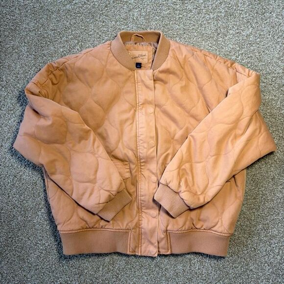 Universal-thread Women's Tan and Orange Jacket - Picture 1 of 3